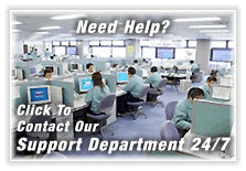 Click Here to Contact our Support Department 24 hours a day, 7 days a week.